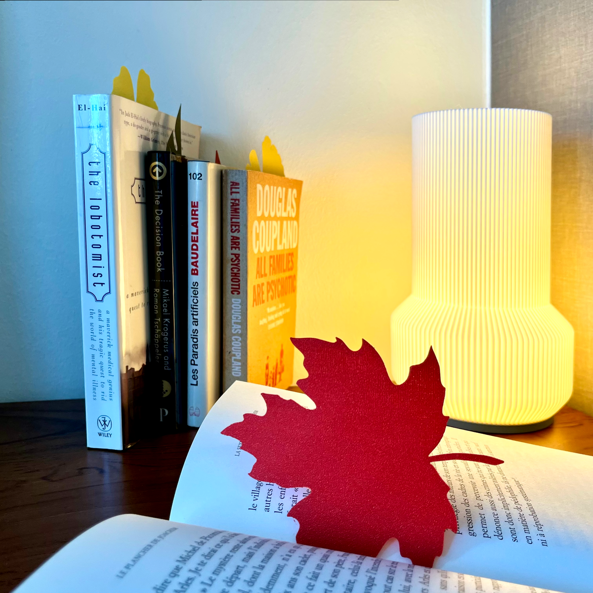 On Demand. - Leafy Bookmarks - Maple